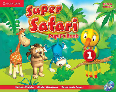 Super Safari Level 1 Pupil's Book with DVD-ROM(English, Mixed media product, Puchta Herbert)