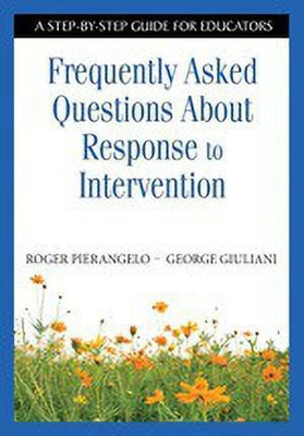 Frequently Asked Questions About Response to Intervention(English, Paperback, Pierangelo Roger)