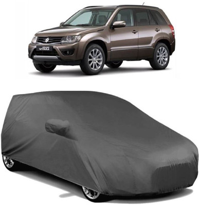 MoTRoX Car Cover For Maruti Suzuki Grand Vitara (With Mirror Pockets)(Grey)