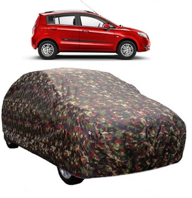 MoTRoX Car Cover For Tata Safari Dicor (Without Mirror Pockets)(Multicolor)