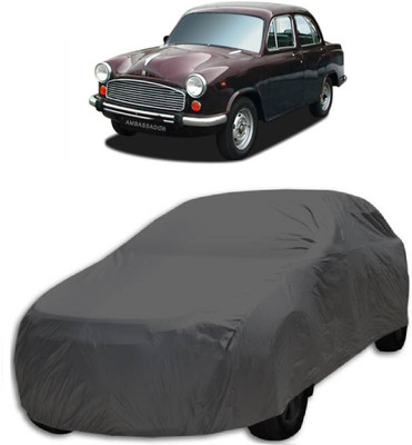 MoTRoX Car Cover For HM Ambassador (Without Mirror Pockets)(Grey)