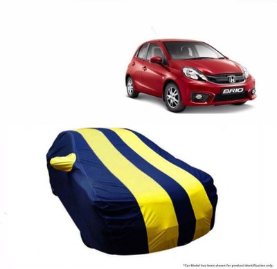 High Quality Car Cover For Honda Brio (With Mirror Pockets)(Blue, Yellow)