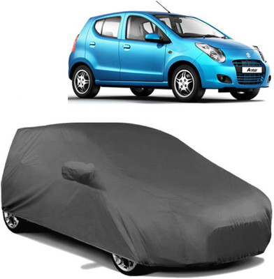 MoTRoX Car Cover For Maruti Suzuki A-Star (With Mirror Pockets)(Grey)
