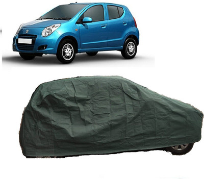 ANLOPE Car Cover For Maruti Suzuki A-Star (Without Mirror Pockets)(Green)
