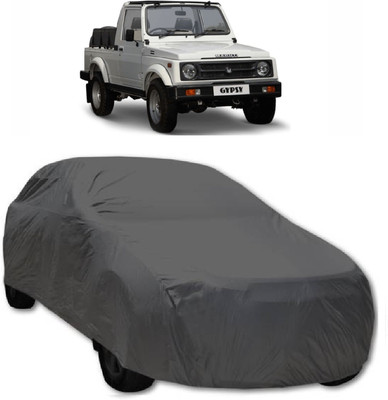 MoTRoX Car Cover For Maruti Suzuki Gypsy King (Without Mirror Pockets)(Multicolor)