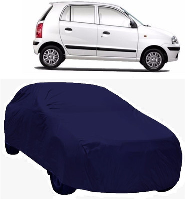 MoTRoX Car Cover For Hyundai Santro Xing (Without Mirror Pockets)(Blue)