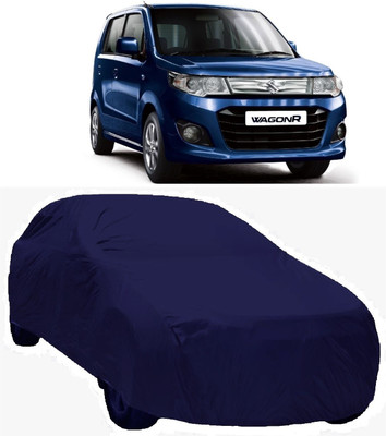 MoTRoX Car Cover For Maruti Suzuki WagonR (Without Mirror Pockets)(Blue)