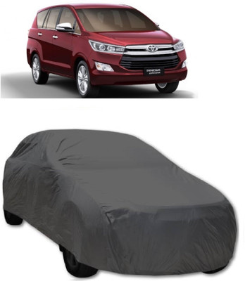 MoTRoX Car Cover For Toyota Innova Crysta (Without Mirror Pockets)(Grey)