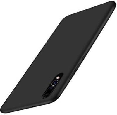 ALONZO Back Cover for Mi A3, MiA3(Black, Pack of: 1)