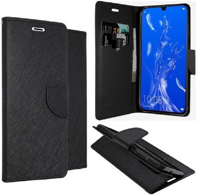 Wynhard Flip Cover for VIVO V7(Black, Shock Proof, Pack of: 1)