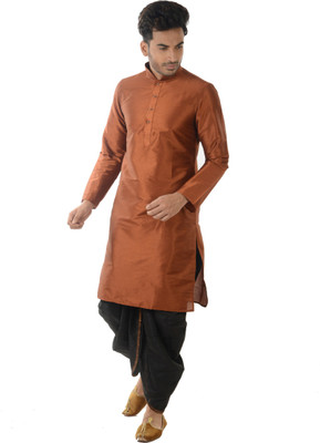 DEYANN Men Kurta Dhoti Pant Set