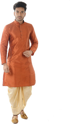 DEYANN Men Kurta Dhoti Pant Set