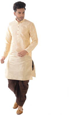 DEYANN Men Kurta Dhoti Pant Set