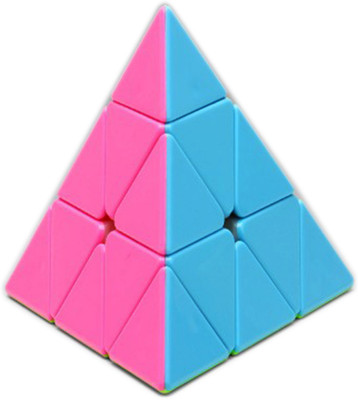 AGAMI Ultra Smooth Pyraminx Pyramid Triangle Stickerless High Speed(1 Pieces)