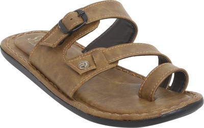 STYLE HEIGHT Men Sandals(Tan , 8)