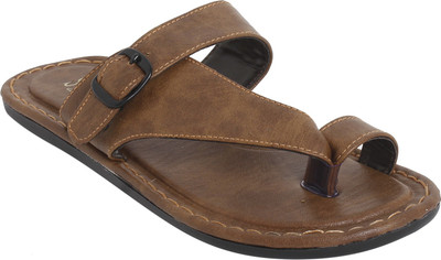 STYLE HEIGHT Men Flats(Brown , 7)
