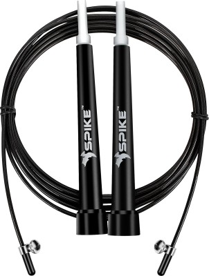 Spike Skipping Rope Speed Skipping Rope(Black, Length: 295 cm)