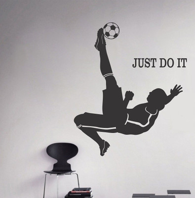 Littlebuds 60 cm Just Do It Removable Sticker(Pack of 1)