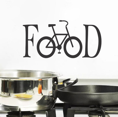 Littlebuds 70 cm Food Removable Sticker(Pack of 1)