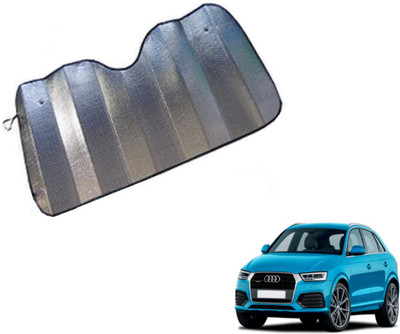 MOCKHE Dashboard Sun Shade For Audi Q3(Silver)