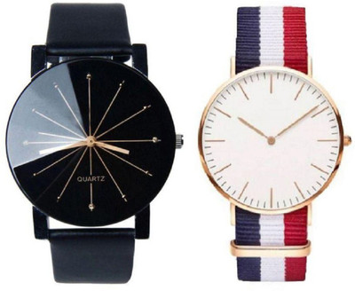 A to Z New Stylish Combo Star Wars & Resin Belt Watch-1902 AtoZ Latest Stylish Resin & Leather Belt Combo Of 2 Boys & Girls Watch Analog Watch - For Men & Women
