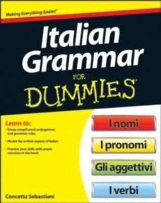 Italian Grammar For Dummies(English, Paperback, Bartolini-Salimbeni Beth)