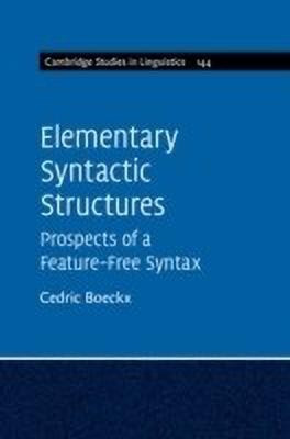 Elementary Syntactic Structures(English, Hardcover, Boeckx Cedric)