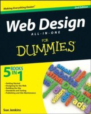 Web Design All-in-One For Dummies(English, Paperback, Jenkins Sue)