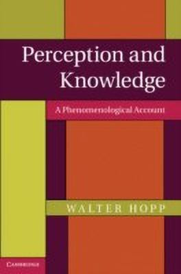 Perception and Knowledge(English, Hardcover, Hopp Walter)