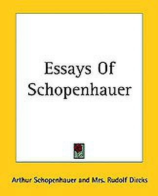 Essays Of Schopenhauer(English, Paperback, Schopenhauer Arthur)