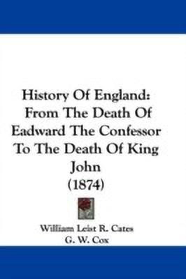 History Of England(English, Paperback, Cates William Leist R.)
