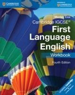 Cambridge IGCSE (R) First Language English Workbook(English, Paperback, Cox Marian)