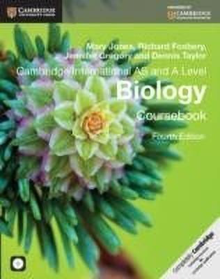 Cambridge International AS and A Level Biology Coursebook with CD-ROM(English, Mixed media product, Jones Mary)