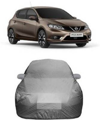VK India Car Cover For Nissan Pulsar (With Mirror Pockets)(Grey)