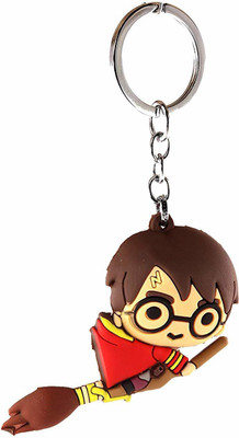 BORING Broom Double-sided PVC keychain Key Chain