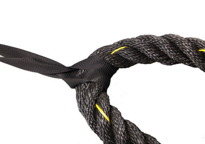 Azuka Battle Rope Anchor Strap Kit | Stops Rope Damage | Tough Nylon | Easy and Fast Setup | Stainless Steel Fastener | for Crossfit | Strength training Fitness Accessory Kit Kit