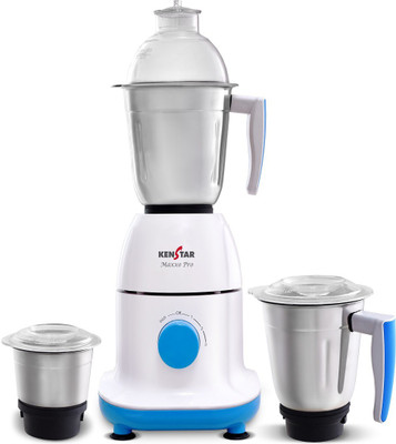 Kenstar Pro MAXXO 750 Juicer Mixer Grinder (3 Jars, White)