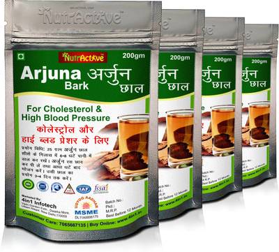 NutrActive Arjun chhal | Arjuna Bark |(Terminalia arjuna ) 800 gm Arjun chhal | Arjuna Bark |(Terminalia arjuna ) Seed