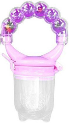 smilykid Fruit Nibbler Cum Rattle Teether Teether(Pink)