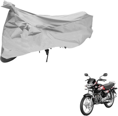 RONISH Two Wheeler Cover for Honda(CD deluxe, Silver)
