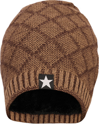 FabSeasons Woven Beanie Cap