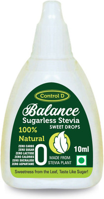 Balance Stevia Sweet Drops | Zero Calorie | Sugar Substitute | Diabetic friendly Sweetener(10 ml)