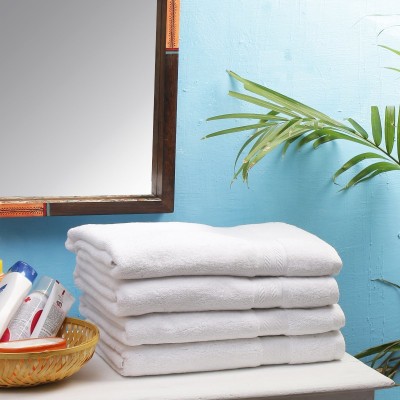 Freshfromloom Cotton 500 GSM Bath Towel Set(Pack of 4)