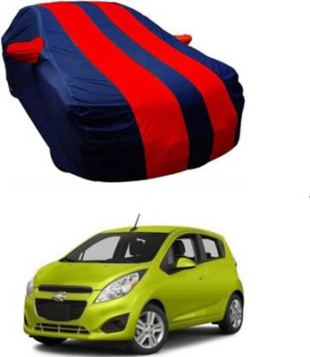 TGP GROUP Car Cover For Chevrolet Spark (With Mirror Pockets)(Multicolor)