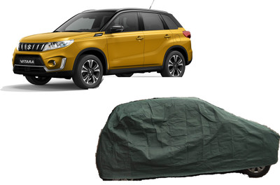 ANLOPE Car Cover For Maruti Suzuki Grand Vitara (Without Mirror Pockets)(Green)