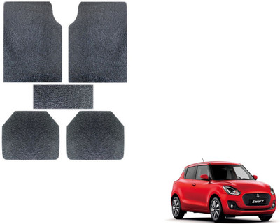 Auto Hub PVC (Polyvinyl Chloride), Plastic Standard Mat For  Maruti Suzuki New Swift(Grey)