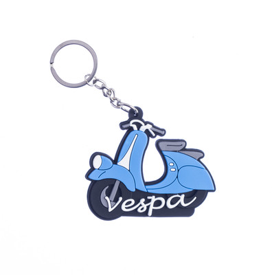 AVI Doublesided Blue Vespa Key Chain(Multicolor)