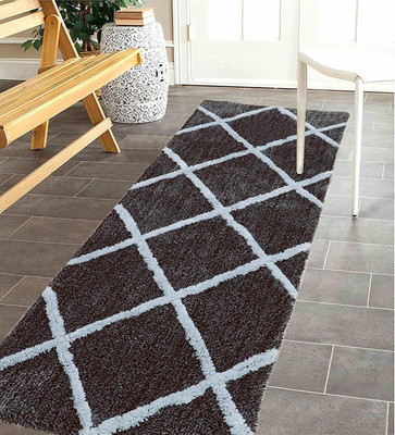 The Home Talk Multicolor Polyester Runner(2 ft,  X 5 ft, Rectangle)