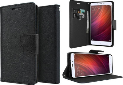 Cellshop Flip Cover for Mi A1(Black)