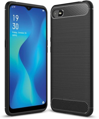 DOTCASE Back Cover for Oppo A1K(Black, Dual Protection)